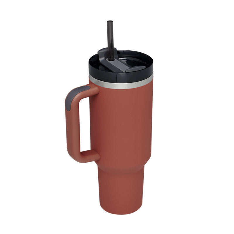 40oz Diva Insulated Tumbler with spill-proof lid - gym and travel